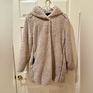 Elegant Cream Teddy Jacket